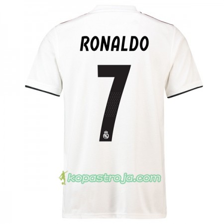 Billiga Fotbollströjor Real Madrid Ronaldo 7 Hemma tröja 2018/19 Kortärmad
